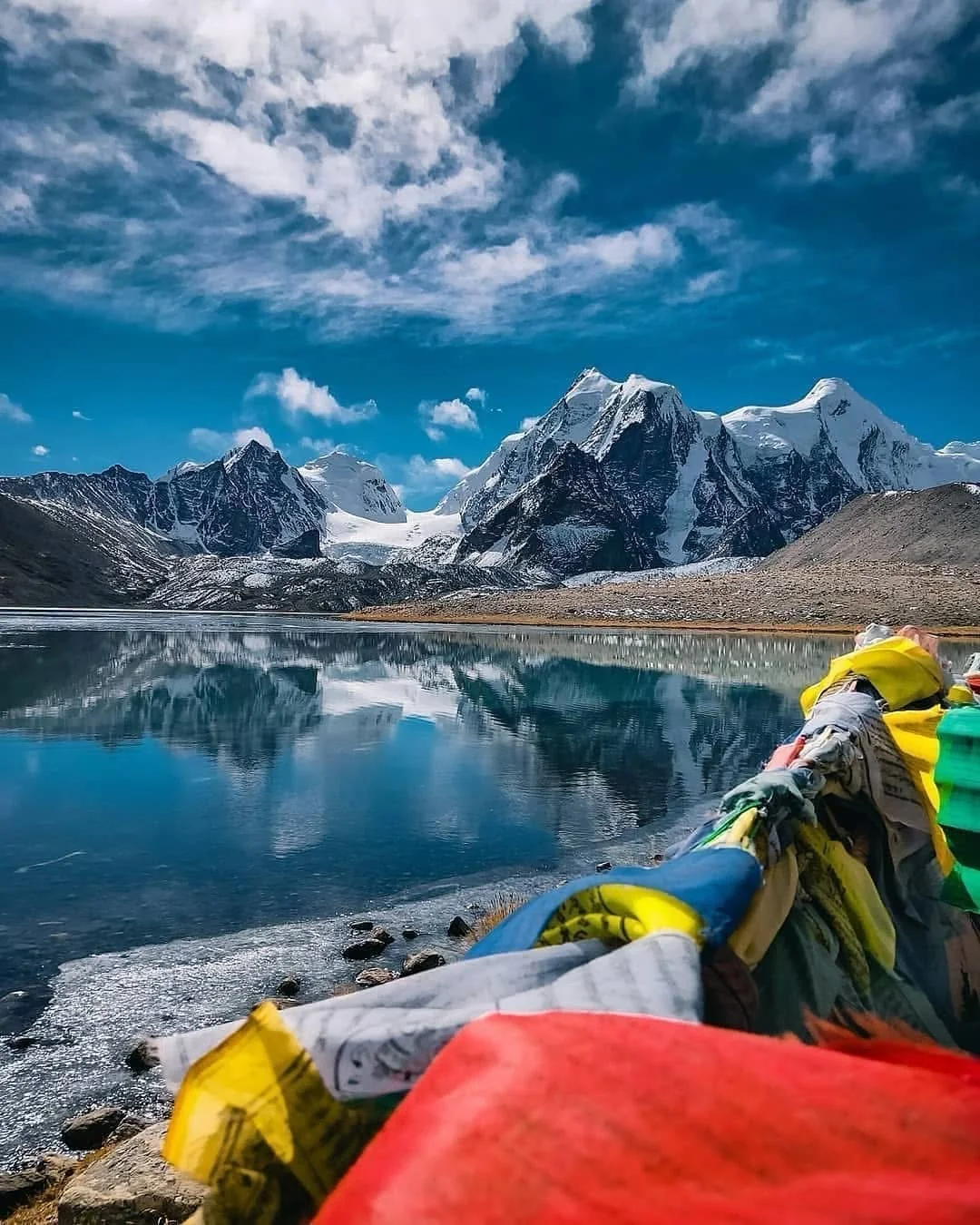 Gurudongmar Lake – A Sacred Mirror of the Himalayas