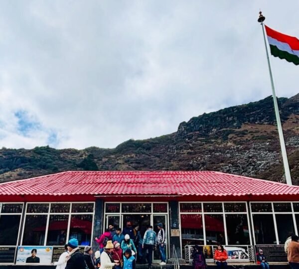 Baba Harbhajan Singh Mandir shrine nestled in the hills near Gangtok